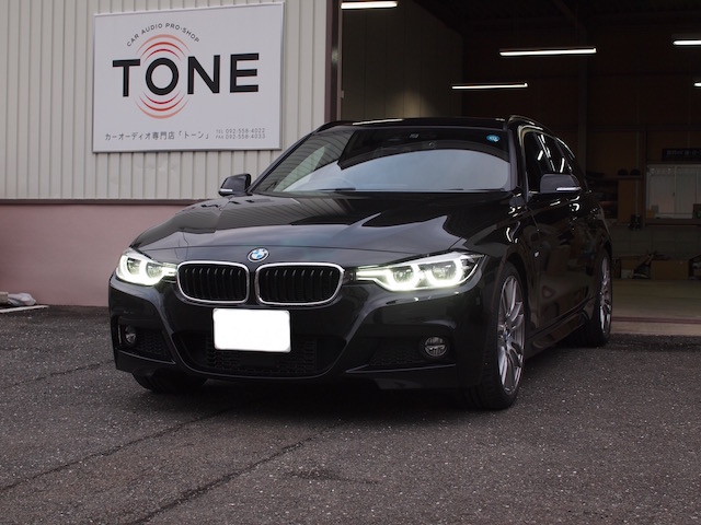 BMW ３２０d ブラム スピーカー取り付け作業