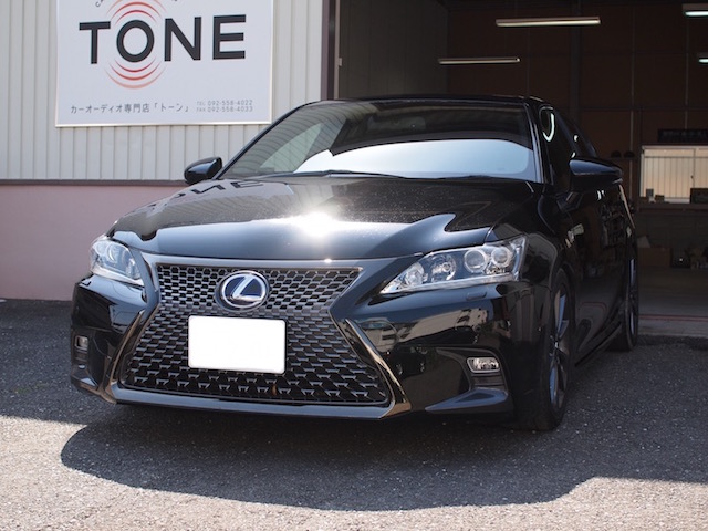 レクサス ＣＴ２００ｈにナビゲーション取り付け作業 完成編