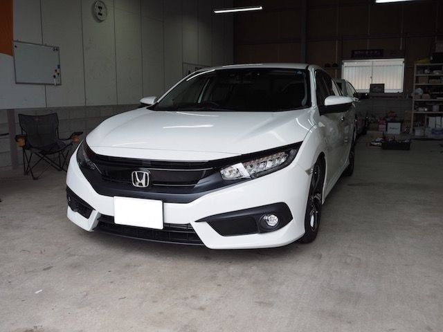 ホンダ シビック オーディオ取り付け完成編