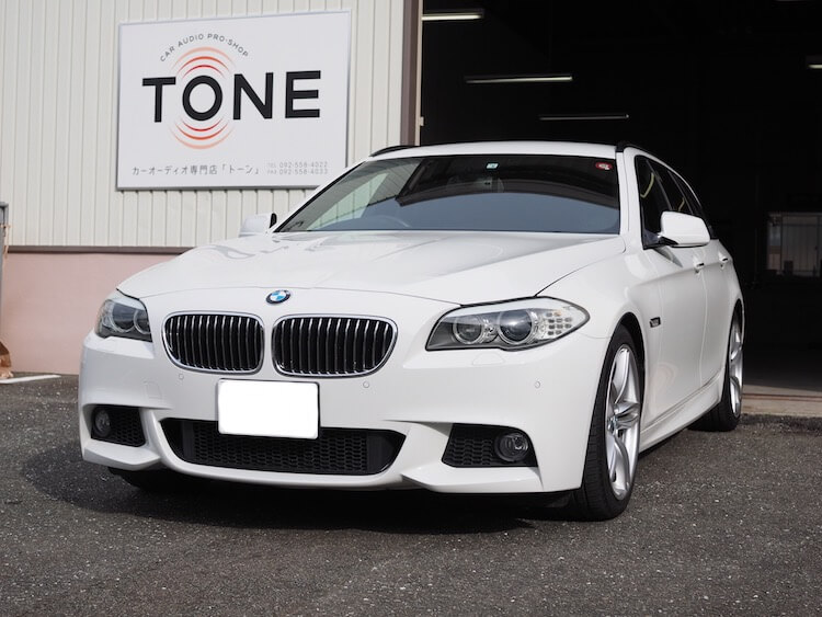 ＢＭＷ ５２３ｉ（Ｆ１１）をブラムのスピーカーに交換しました
