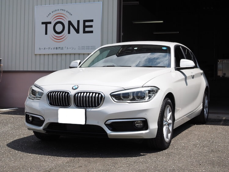ＢＭＷ １１８ｄ にオーディソンの車種専用スピーカーを取り付けました