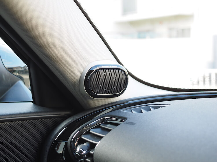 ミニ ブラムのスピーカーへ交換作業