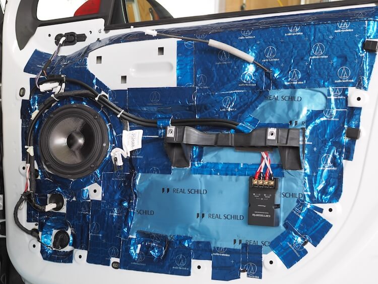 シトロエン Ｃ３ スピーカー交換とドア制振作業