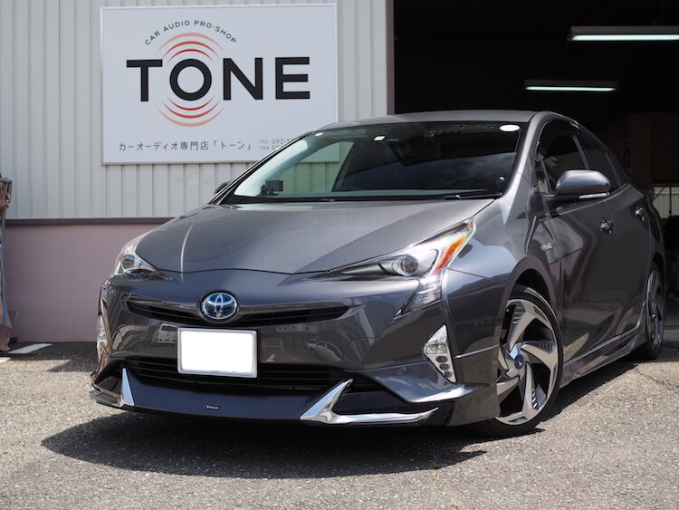 トヨタ プリウス（５０系）フロントスピーカー交換作業