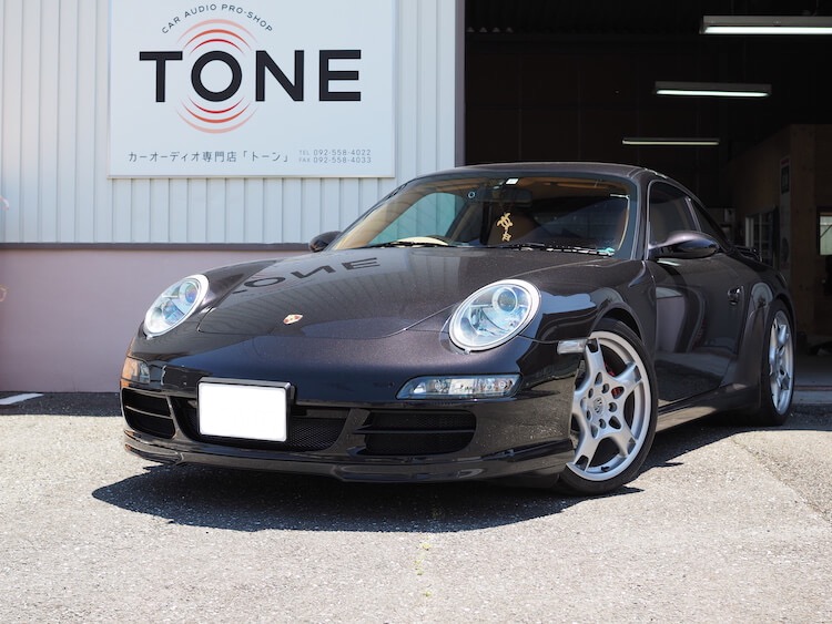 ポルシェ ９１１ スピーカー・ナビゲーション交換作業