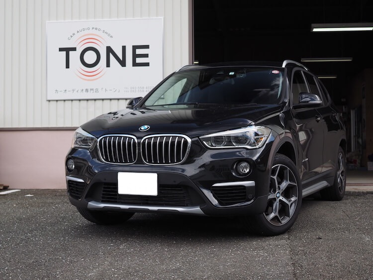 ＢＭＷ Ｘ１ スピーカー交換