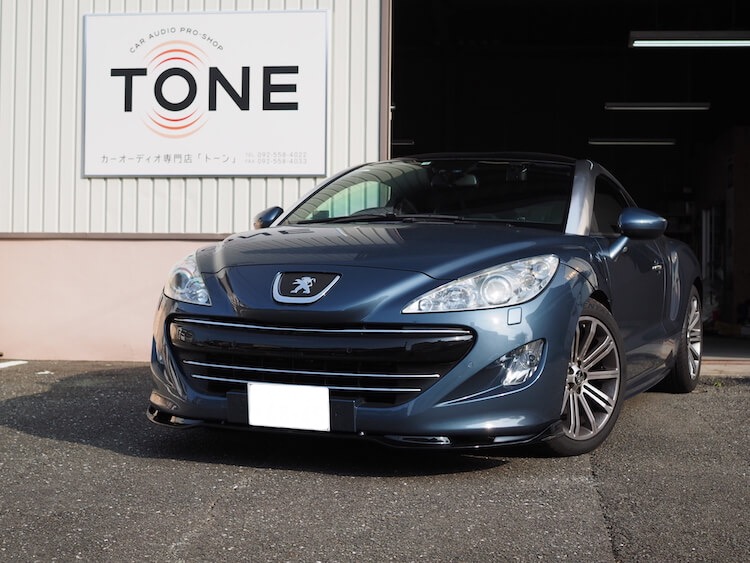 プジョー ＲＣＺ スピーカー交換作業