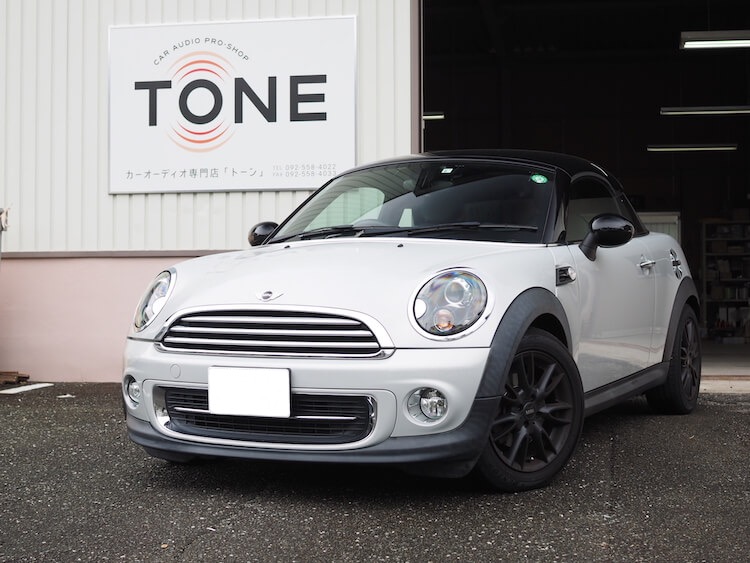ミニ ミニクーペ（Ｒ５８）スピーカー交換作業