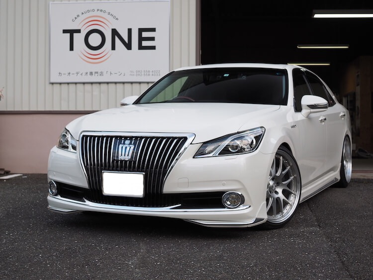 トヨタ クラウンマジェスタ スピーカー交換