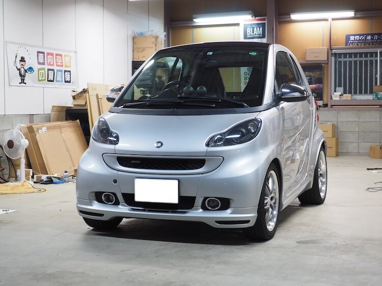 スマートフォーツーのドアスピーカー交換