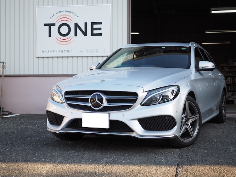 メルセデス・ベンツ Ｃ２００ スピーカー交換