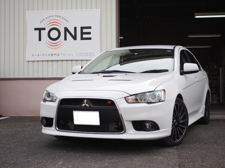 三菱 ギャラン フォルティス スピーカー交換