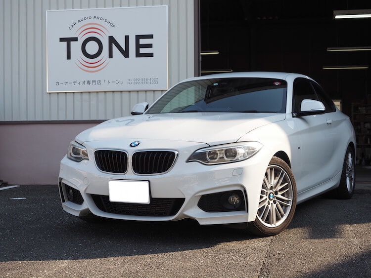 ＢＭＷ ２２０ｉ（Ｆ２２）フロントスピーカー交換