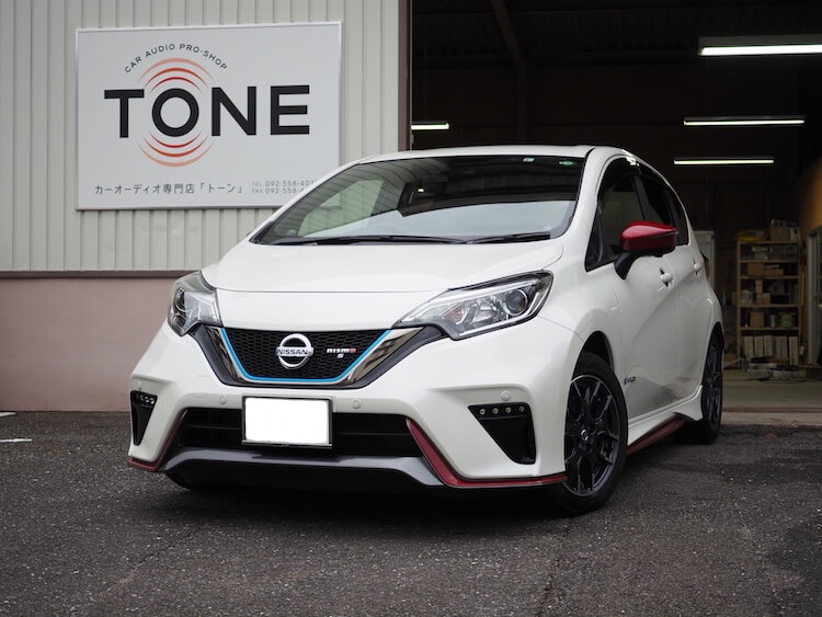 日産 ノート プロセッサー取り付け作業