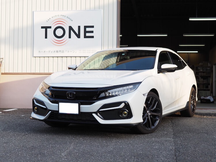 ホンダ シビック スピーカー交換作業