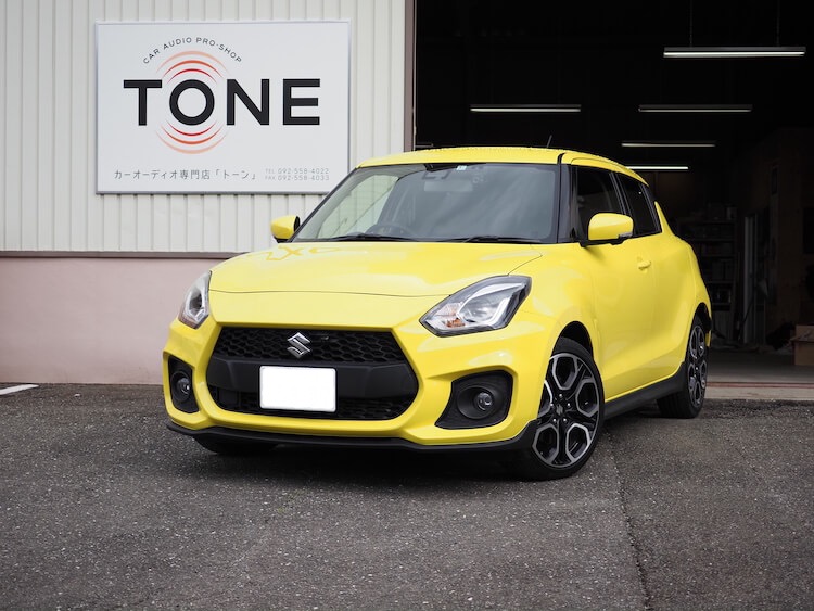スズキ スイフト フロントドアスピーカー交換