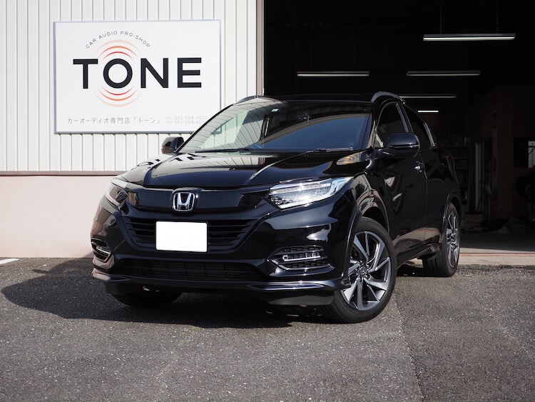 ホンダ ヴェゼル キャパシター取り付け