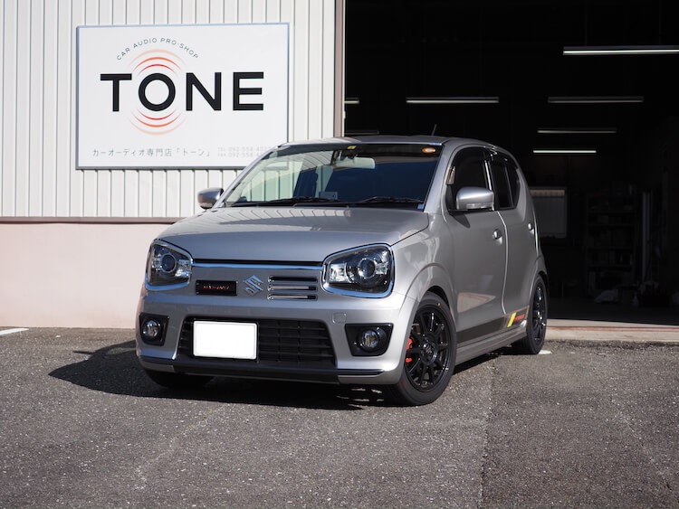 スズキ アルトワークス フロントスピーカー交換