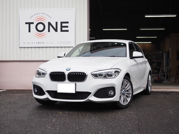 ＢＭＷ １１８ｉ フロントスピーカー交換