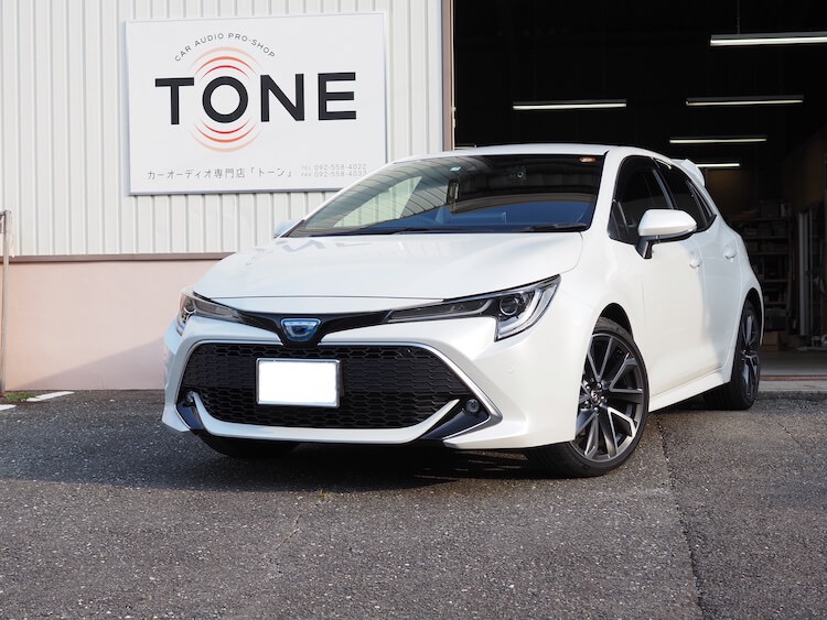 トヨタ カローラスポーツ スピーカー交換