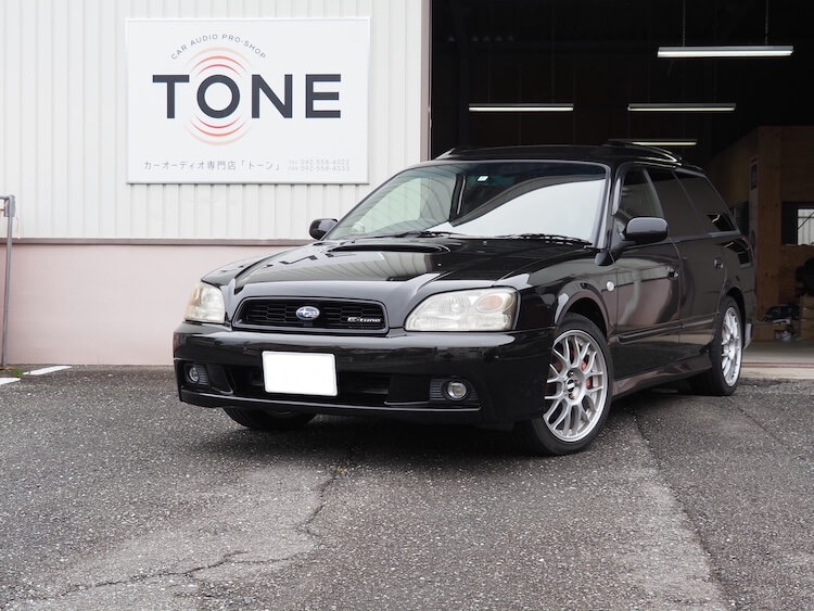 スバル レガシィ オーディオとスピーカー交換