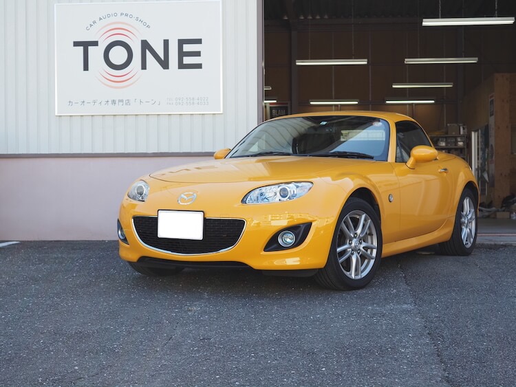 マツダ ロードスター ナビゲーション交換