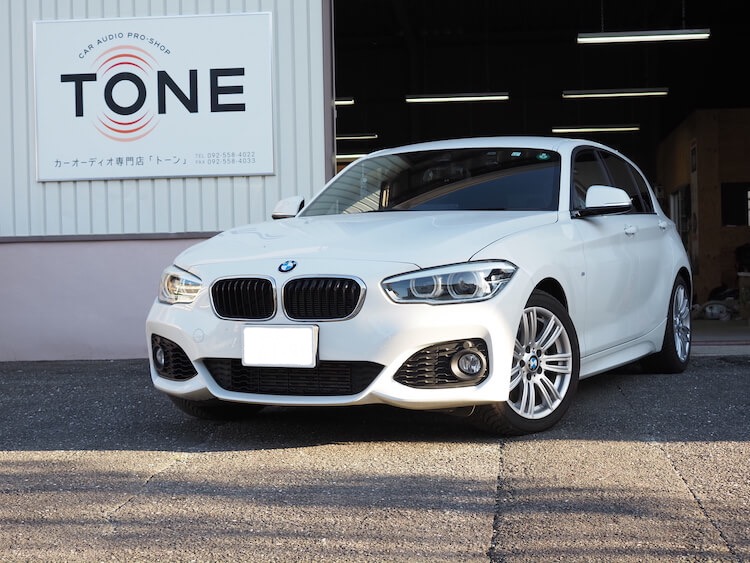 ＢＭＷ １１８ｉ シート下ウーファー交換