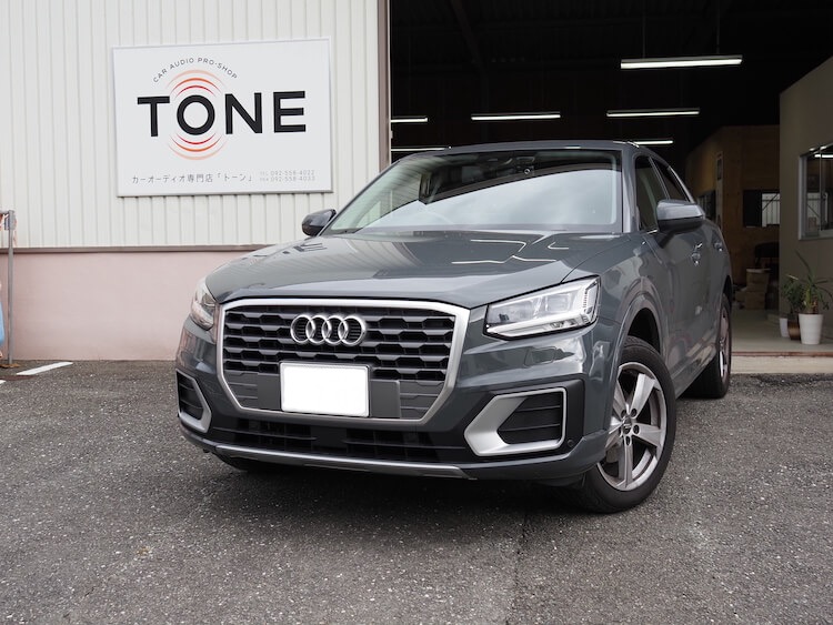 アウディ Ｑ２ フロントスピーカー交換