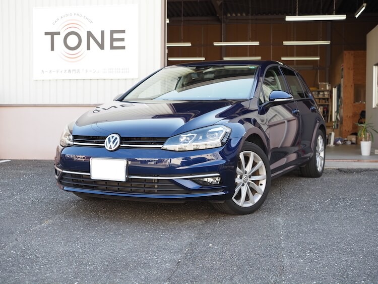 フォルクスワーゲン ゴルフ スピーカー交換