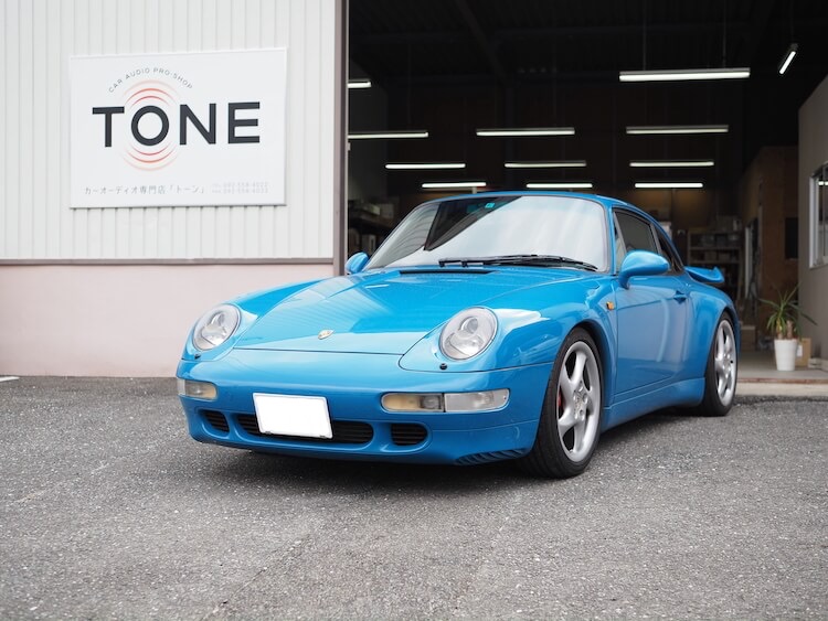 ポルシェ カレラ スピーカー、メインユニット交換