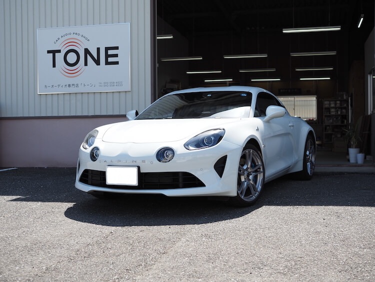 アルピーヌ Ａ１１０ 外部アンプ取り付け