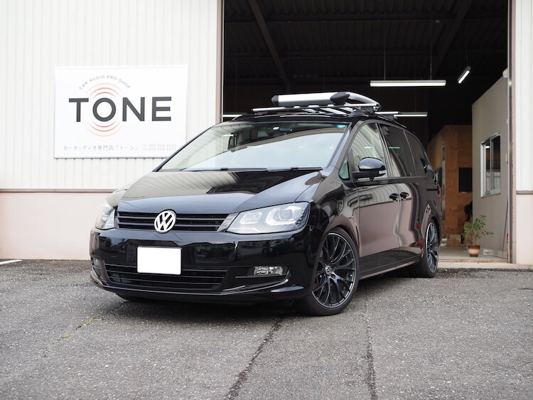 フォルクスワーゲン シャラン スピーカーとナビゲーション交換