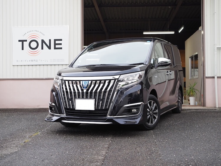 トヨタ エスクァイア スピーカー交換とサブウーファー取り付け