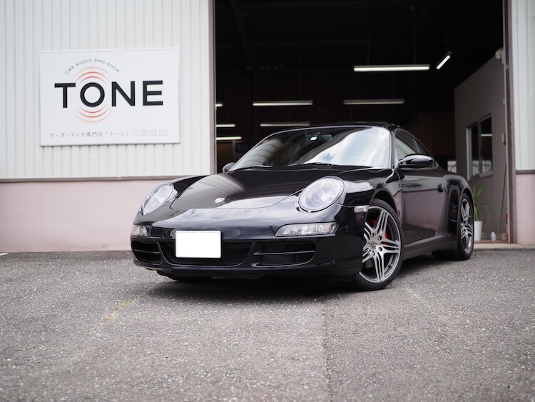 ポルシェ ９１１（９９７）スピーカー交換