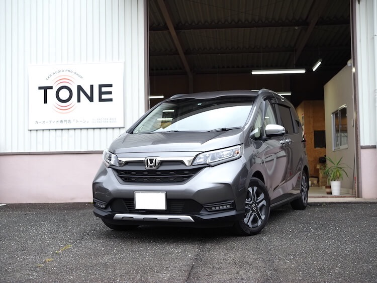 ホンダ フリード＋ フロントスピーカー交換