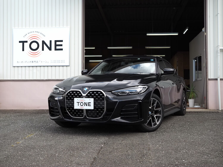 ＢＭＷ ４２０ｉ フロントスピーカー交換