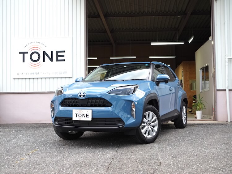 トヨタ ヤリスクロス フロントスピーカー交換