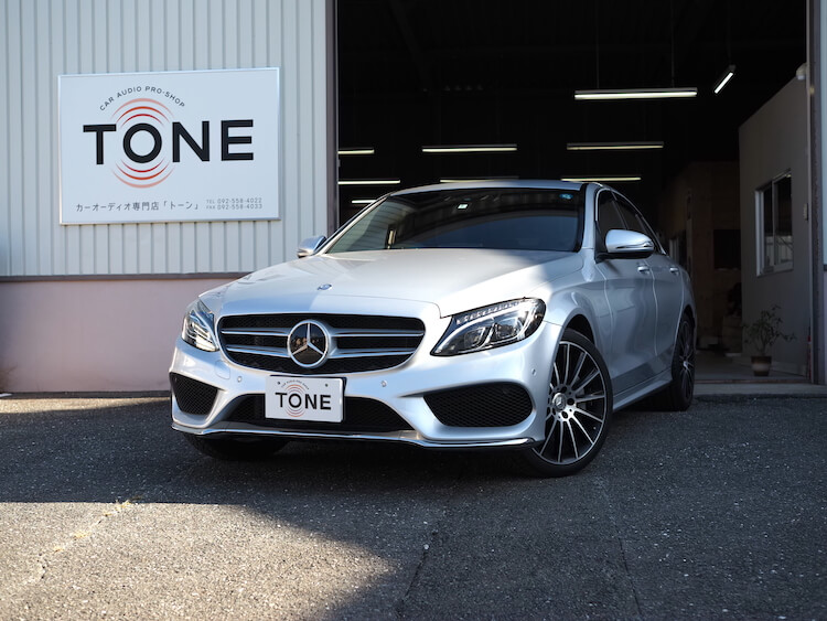 メルセデスベンツ Ｃ２５０ フロントスピーカー交換