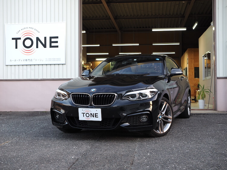 ＢＭＷ ２２０ｉ ドアスピーカー交換