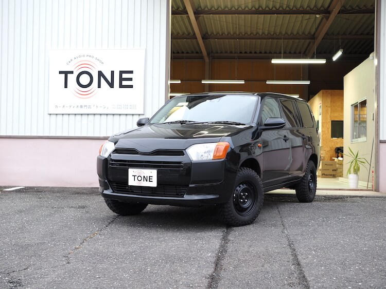 トヨタ プロボックス スピーカー交換とサブウーファー取り付け