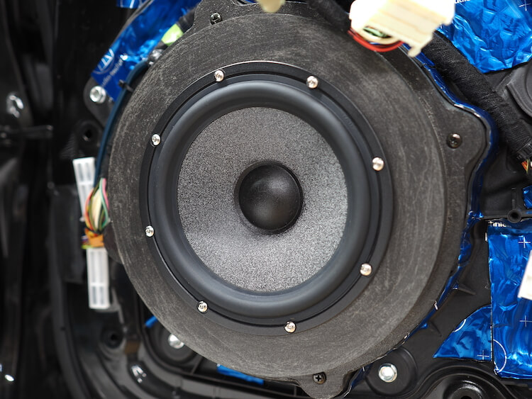 マツダ ＲＸ－８ フロントスピーカー交換