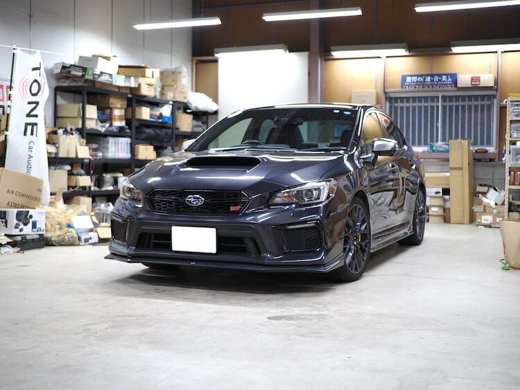 スバル ＷＲＸ スピーカーとナビ交換