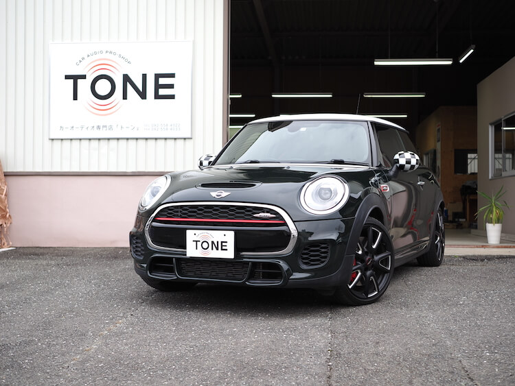 ミニ ジョンクーパーワークス スピーカー交換