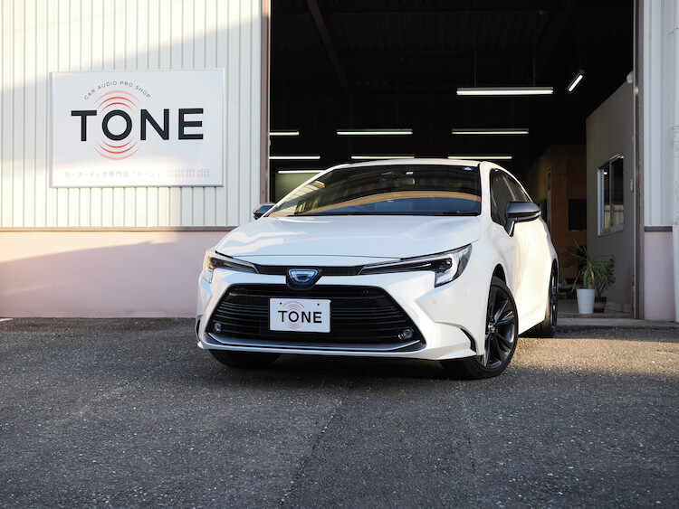 トヨタ カローラ タイヤハウス静音作業