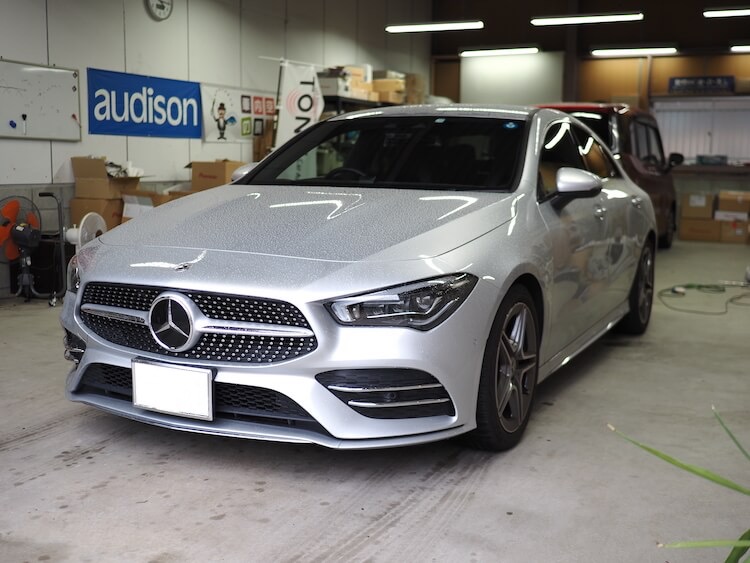メルセデス・ベンツ ＣＬＡ ２００ｄ フロントスピーカー交換