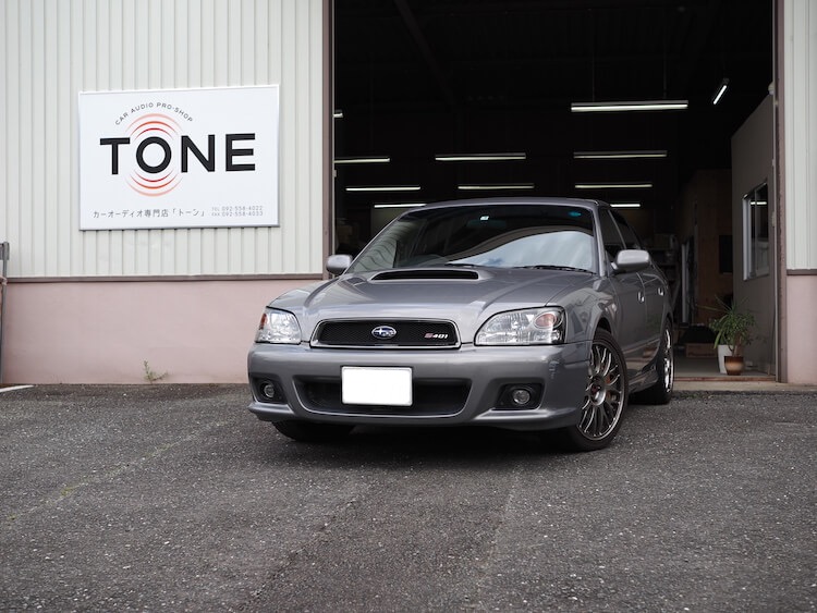スバル レガシィ Ｓ４０１ スピーカーとアンプ交換