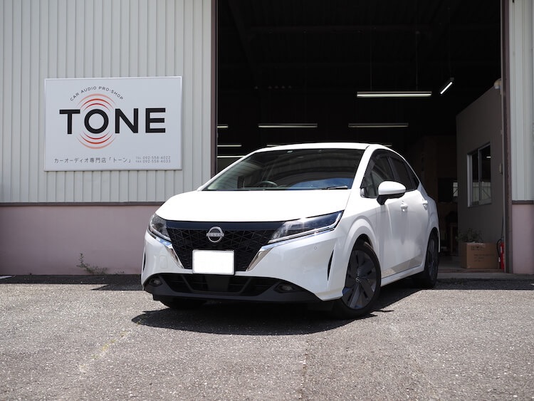 日産 ノート ツィーター交換