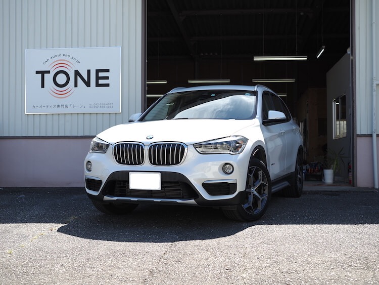 ＢＭＷ Ｘ１（Ｆ４８）フロントスピーカー交換