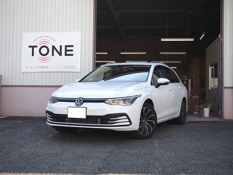 フォルクスワーゲン ヴァリアント スピーカー交換とＤＳＰ取り付け