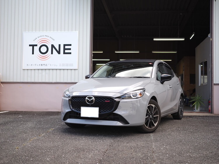 マツダ ＭＡＺＤＡ２ スピーカー交換
